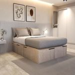 Cama Box EMC King con 6 Cajones y 2 Zapateros