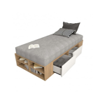 Box Juvenil 90x190 4 Cajones Tables 6440 Olmo-Everest