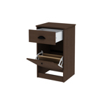 Mesa De Luz Mesita Con Botinero + 1 Cajon Colores