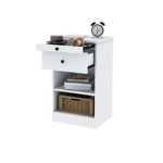 Mueble Mesa De Luz Con Desayunador 1 Cajon Mesita