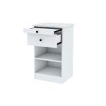 Mueble Mesa De Luz Con Desayunador 1 Cajon Mesita