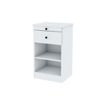 Mueble Mesa De Luz Con Desayunador 1 Cajon Mesita