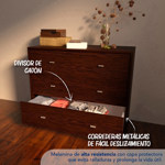 Cómoda Doble Wengue