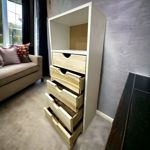 Cómoda Cajonera 5 Cajones - Minimalista Chifonier - Multiuso