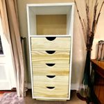 Cómoda Cajonera 5 Cajones - Minimalista Chifonier - Multiuso