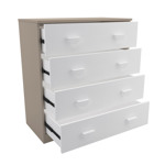 Cajonera Comoda 4 Cajones 90cm 102 x 47 x 18 cm  CODIGO 1840 SAH