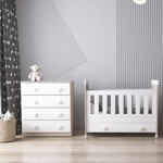 Cajonera Comoda 4 Cajones 90cm 102 x 47 x 18 cm  CODIGO 1840 SAH