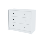 Cómoda Centro Estant Blanca 3 Cajones Alto 83cm Ancho 100cm