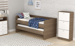 ZAPATERO 3 PUERTAS CARV MEZZO F/ BLANCO