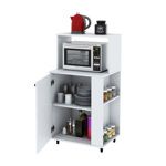 Mueble Vajillero apto Microondas KP60 Blanco
