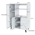 Vajillero Organizador Boho Bh132
