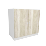 Mueble de Guardado Vestidor Bajo con Puertas Modular 90 cm  CODIGO 3018 HEL