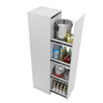 Armario Alto Mueble De Guardado Organizador Lavadero Cocina