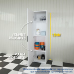 Mueble Organizador Despensero 1 Puerta Centro Estant Dis1