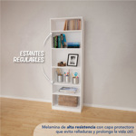 Biblioteca 6001 Blanca