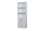 Biblioteca Ricchezze 5 Esp 2 Puertas Mesina Blanco