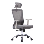 Silla De Oficina Alta Escritorio Ejecutiva Doral Blanca Niviko