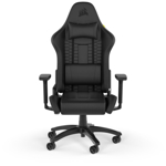 Silla Gamer Corsair TC100 Relaxed Cuero Negra