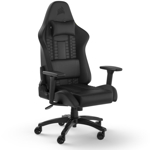 Silla Gamer Corsair TC100 Relaxed Cuero Negra
