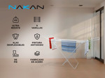 Tender Nakan 9 Varillas Resistente Con Alas Acero Anti Oxido