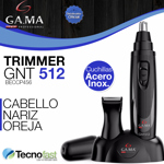 Trimmer Para Nariz Y Oido Bigote Patillas Gama Gnt512