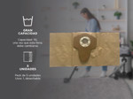 Bolsa de Aspiradora Gadnic Universal 15L x5