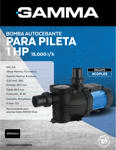 Bomba Autocebante Para Pileta 1 HP - G2777AR