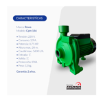 Bomba Centrifuga Rowa CPM 146 0.75 HP 220V - 2,6 bar IP44