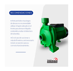 Bomba Centrifuga Rowa CPM 146 0.75 HP 220V - 2,6 bar IP44