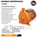 Bomba Centrifuga de Agua 1 HP Monofasica Lusqtoff Cpm158