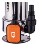 Bomba Centrifuga Desagote Agua Sucia Acero Inox Lusqtoff Color Gris