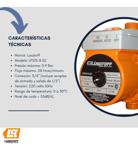 Bomba De Agua Presurizadora 2 Baños 8.5 30l Lusqtoff