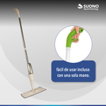 Mopa Spray Mop Trapeador Piso + Rociador Lampazo Microfibra
