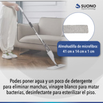 Mopa Spray Mop Trapeador Piso + Rociador Lampazo Microfibra