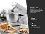 Batidora Planetaria Cuk By Gadnic B52 1200w Bowl Acero Inoxidable 5Lts 6 Velocidades