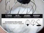 Batidora Planetaria Cuk By Gadnic B52 1200w Bowl Acero Inoxidable 5Lts 6 Velocidades