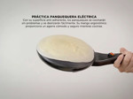 Panquequera Electrica Winco W102 800W 18.5cm Anti-adherente Batidor Bowl