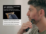Máquina de Cortar Pelo Gadnic T900 Patillera Uso Profesional Recargable + 3 Peines