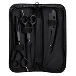 Set Tijeras Peluqueria Gadnic Corte Pulir y Navaja