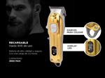 Maquina Cortadora de Pelo Profesional Gadnic + Kit Peines y Cuchillas