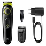 AFEITADORA TRIMER BRAUN BT3221 RECARGABLE 20 LONGITUDES