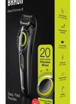AFEITADORA TRIMER BRAUN BT3221 RECARGABLE 20 LONGITUDES