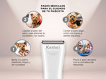 Cortadora de Pelos Profesional Kemei Km-1051 Para Perros Recargable