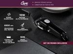 Maquina De Pelo Care By Gadnic CP8000 Profesional 10 Peines + Accesorios
