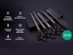 Set de 7 Tijeras Para Peluquería + Máquina De Cortar Pelo Para Perros Gadnic S300