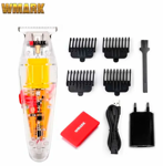 Set Cortadora + Trimmer de Pelo Inalámbrica Wmark Ng-202