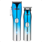 Set Cortadora De Pelo + Trimmer Profesional  Wmark Ng-603