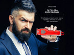 Maquina Cortar El Pelo Profesional Kemei KM-3911 Recargable + Patillera