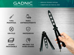 Navaja Cuchillo Mariposa Gadnic CH1R De Entrenamiento Sin Filo