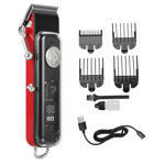 Cortadora de Pelo Gadnic Para Pelo Recargable Rojo